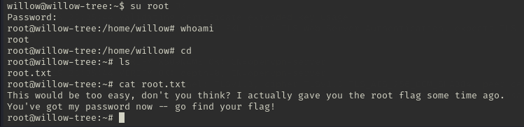 Fake Root Flag