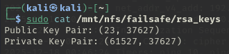 RSA Keys File
